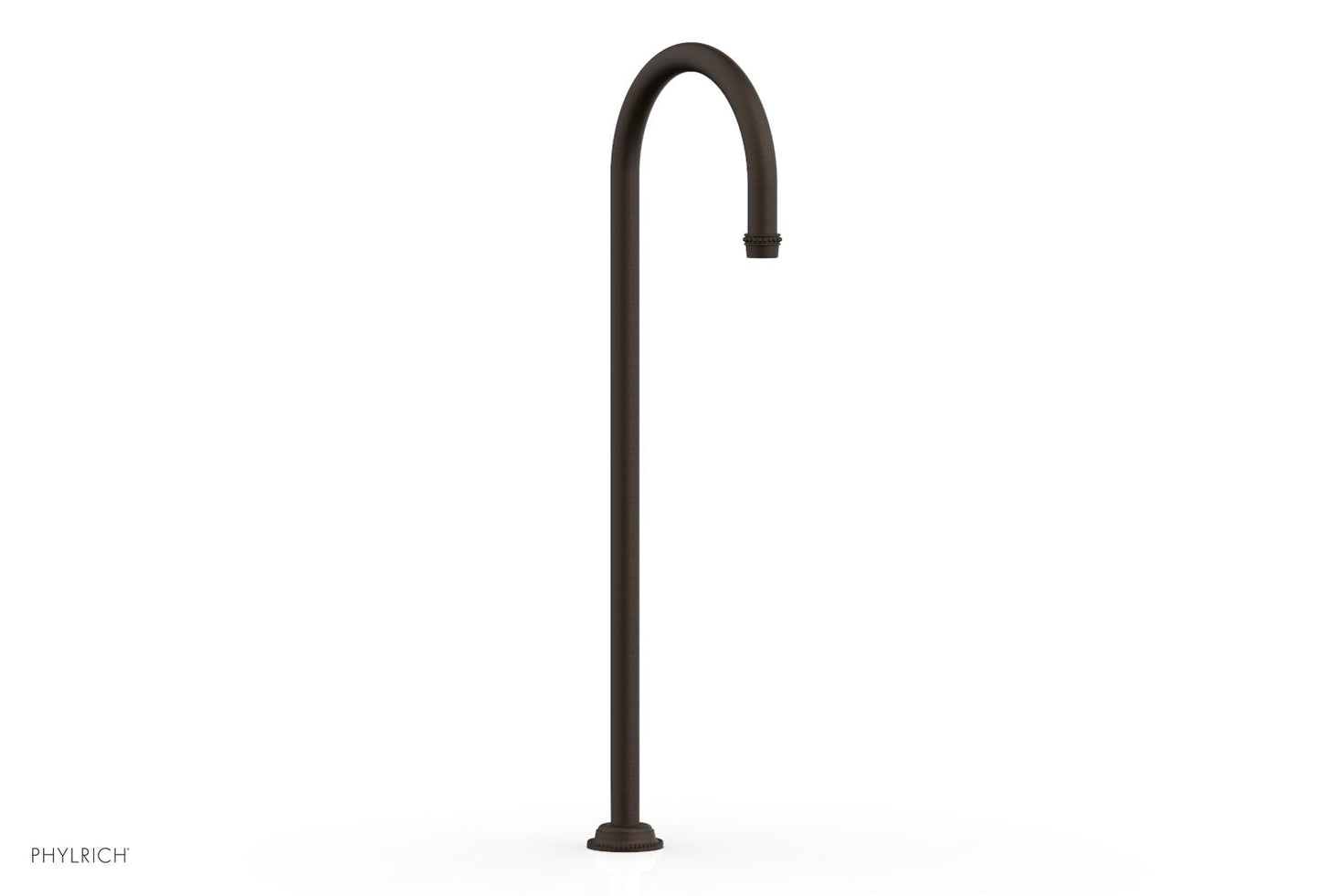Phylrich BEADED Floor Mount Spout 207-44
