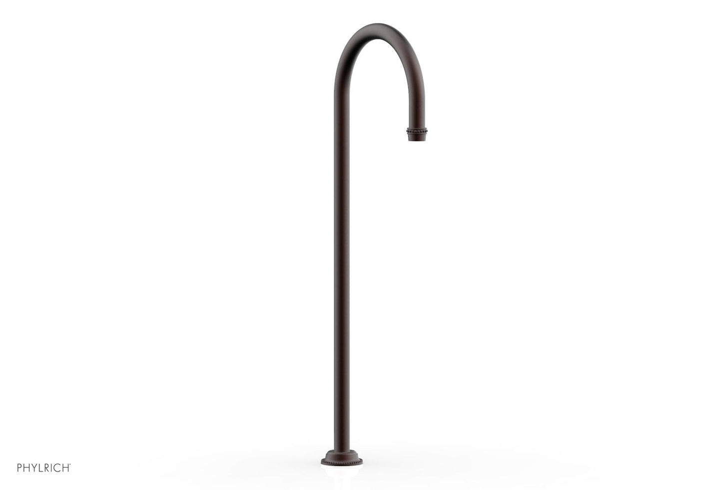 Phylrich BEADED Floor Mount Spout 207-44