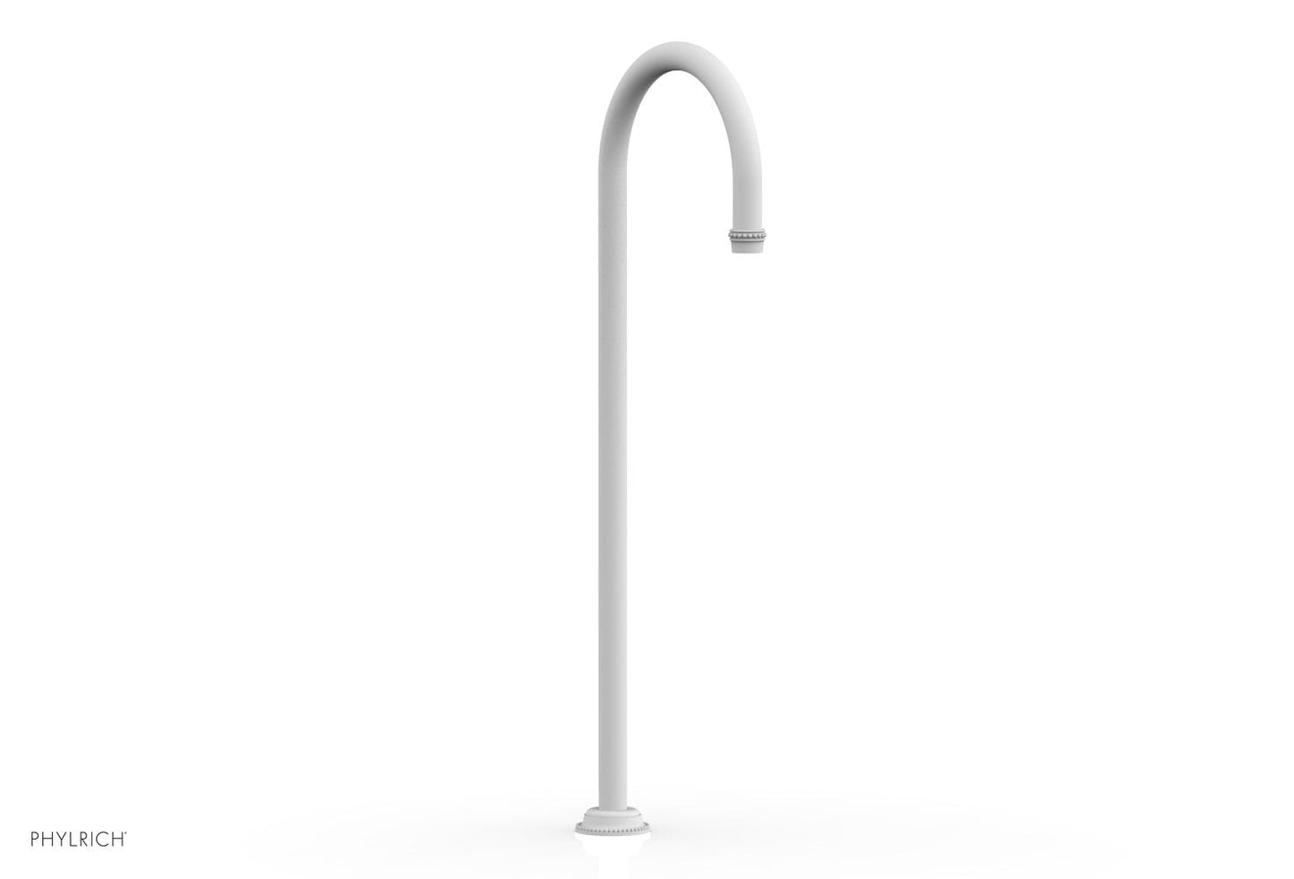 Phylrich BEADED Floor Mount Spout 207-44