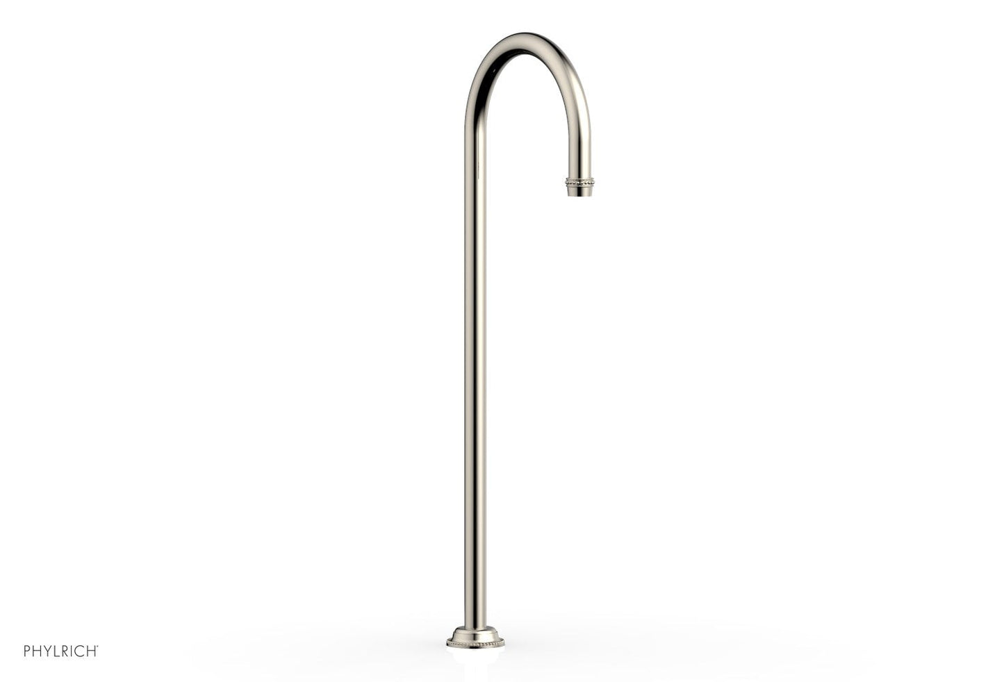 Phylrich BEADED Floor Mount Spout 207-44