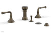 Phylrich BEADED Four Hole Bidet Set 207-60