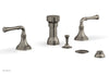 Phylrich BEADED Four Hole Bidet Set 207-60