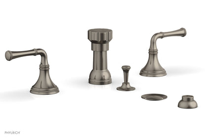 Phylrich BEADED Four Hole Bidet Set 207-60