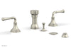Phylrich BEADED Four Hole Bidet Set 207-60