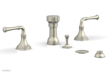 Phylrich BEADED Four Hole Bidet Set 207-60