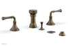 Phylrich BEADED Four Hole Bidet Set 207-60