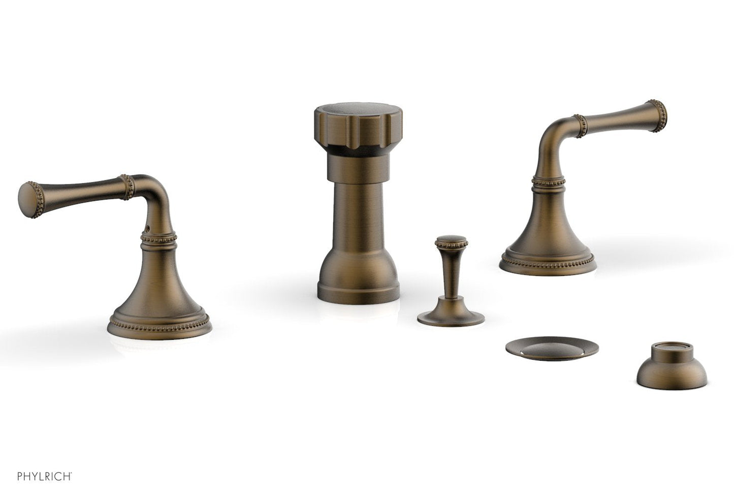 Phylrich BEADED Four Hole Bidet Set 207-60