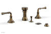 Phylrich BEADED Four Hole Bidet Set 207-60