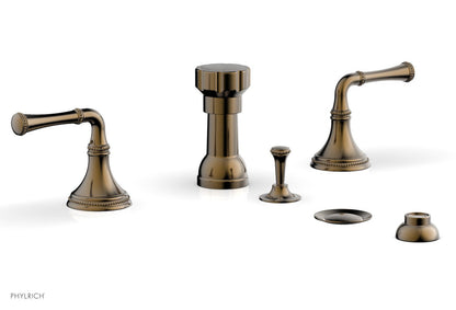 Phylrich BEADED Four Hole Bidet Set 207-60