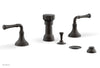 Phylrich BEADED Four Hole Bidet Set 207-60