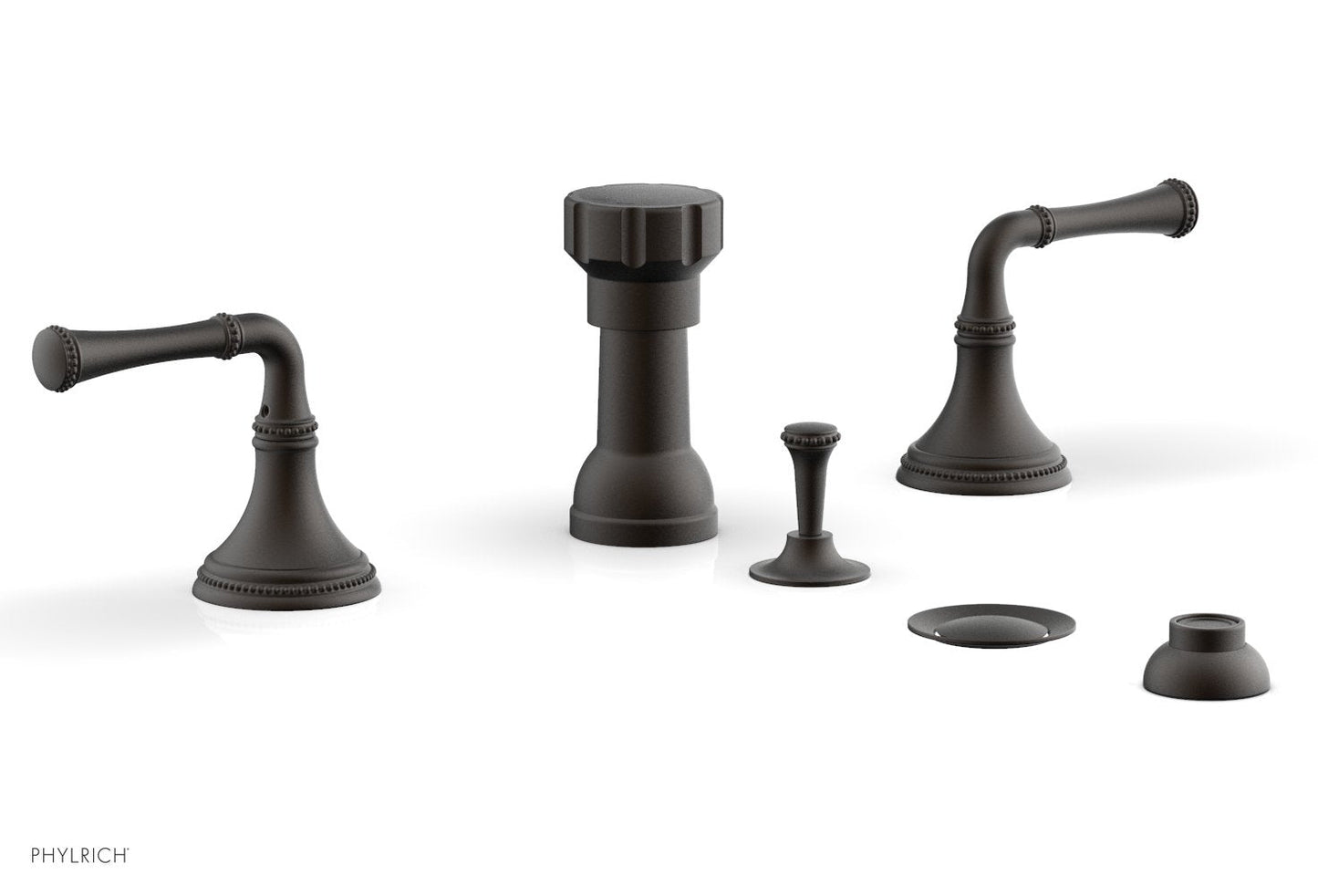 Phylrich BEADED Four Hole Bidet Set 207-60