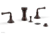 Phylrich BEADED Four Hole Bidet Set 207-60