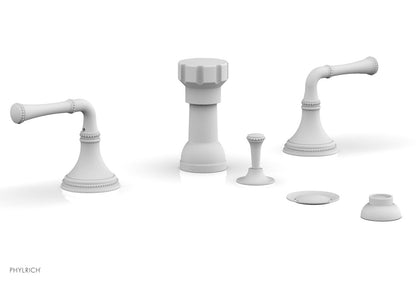 Phylrich BEADED Four Hole Bidet Set 207-60
