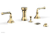 Phylrich BEADED Four Hole Bidet Set 207-60