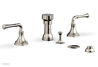 Phylrich BEADED Four Hole Bidet Set 207-60