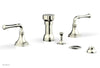 Phylrich BEADED Four Hole Bidet Set 207-60