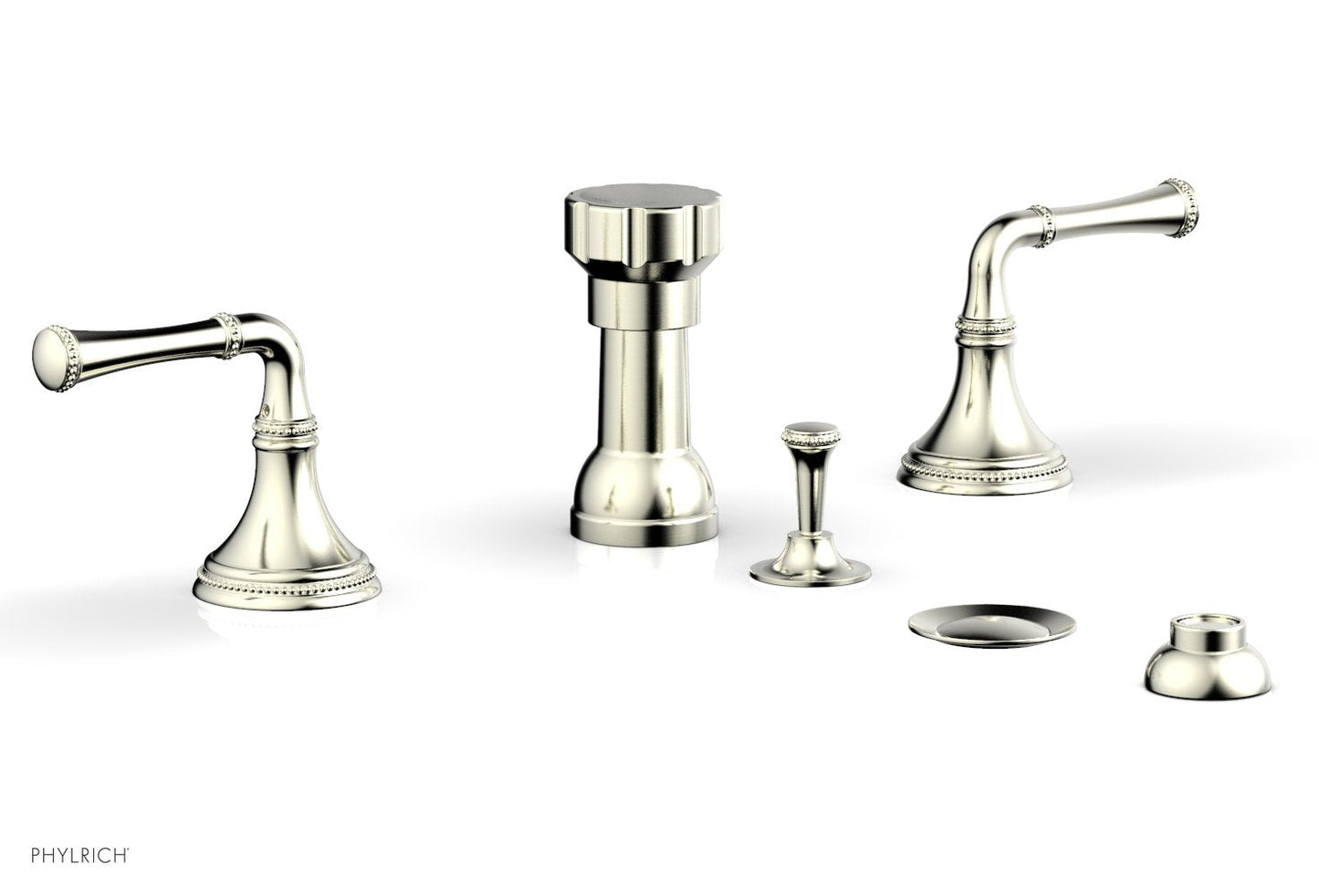 Phylrich BEADED Four Hole Bidet Set 207-60