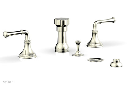 Phylrich BEADED Four Hole Bidet Set 207-60