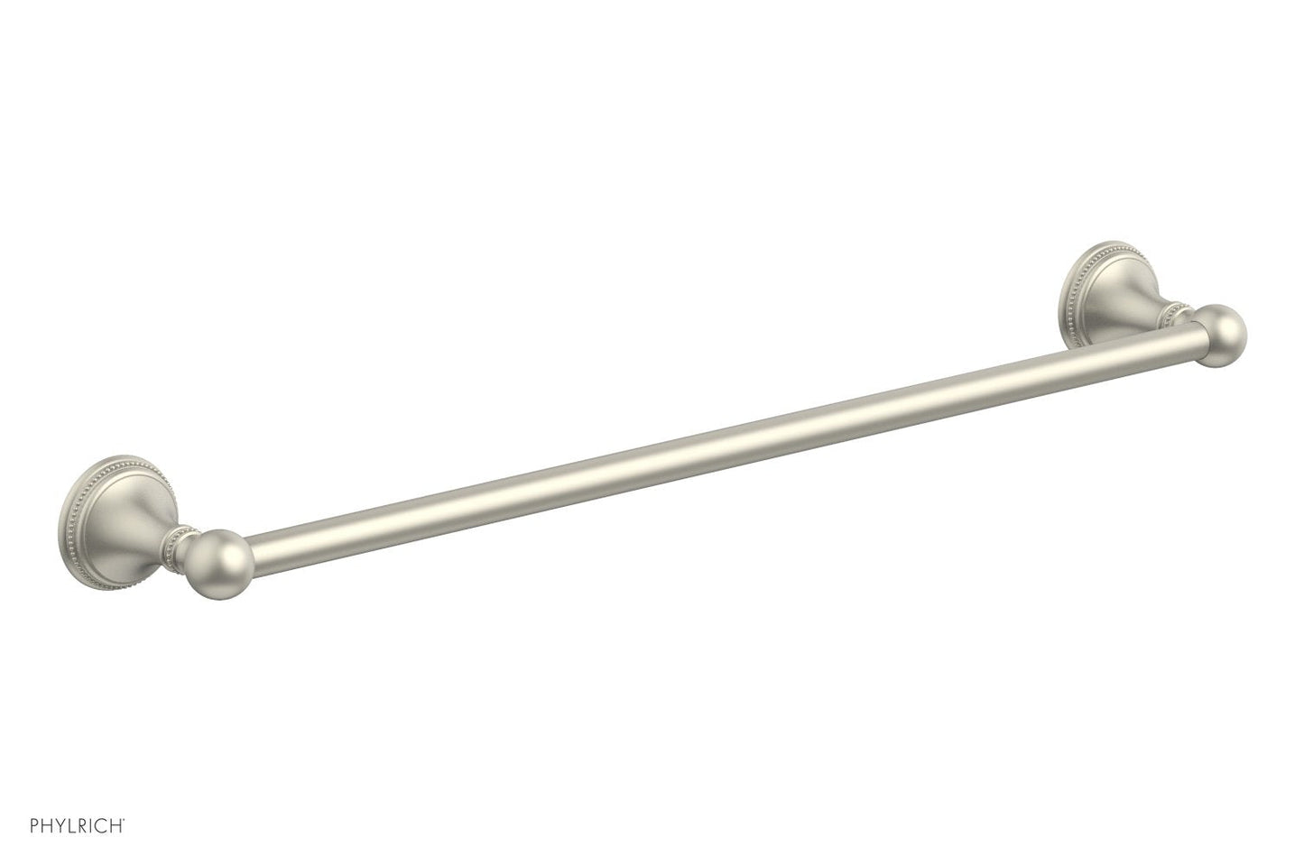 Phylrich BEADED 24" Towel Bar 207-71