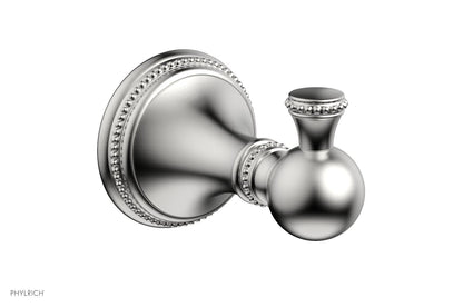Phylrich BEADED Single Robe Hook 207-76