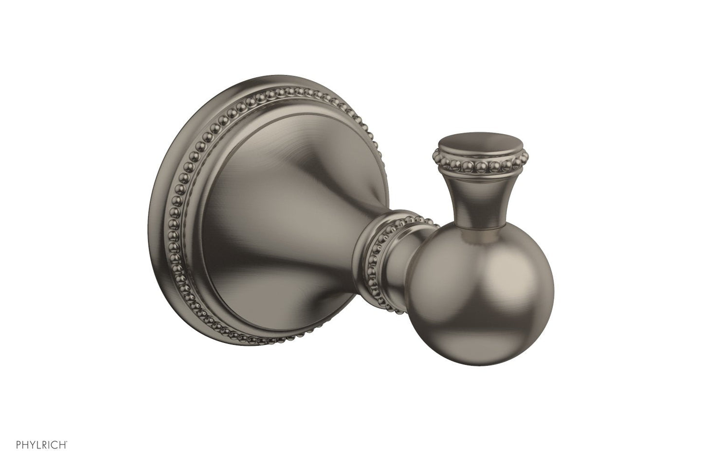 Phylrich BEADED Single Robe Hook 207-76