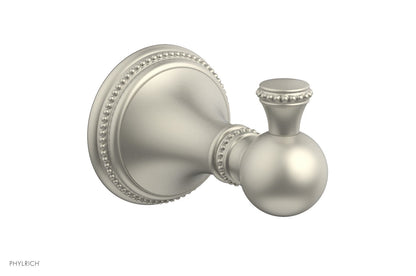 Phylrich BEADED Single Robe Hook 207-76