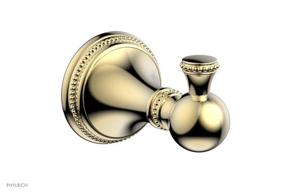 Phylrich BEADED Single Robe Hook 207-76