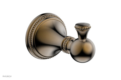 Phylrich BEADED Single Robe Hook 207-76