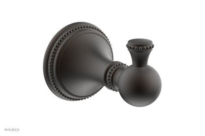 Phylrich BEADED Single Robe Hook 207-76