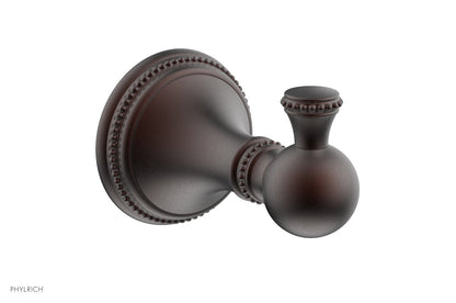 Phylrich BEADED Single Robe Hook 207-76