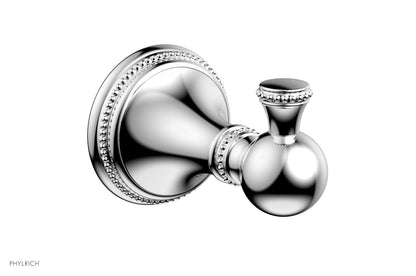 Phylrich BEADED Single Robe Hook 207-76
