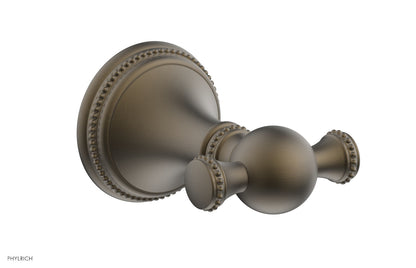 Phylrich BEADED Double Robe Hook 207-77
