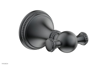 Phylrich BEADED Double Robe Hook 207-77