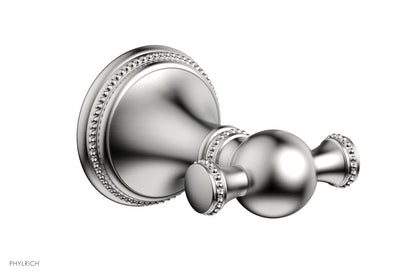 Phylrich BEADED Double Robe Hook 207-77