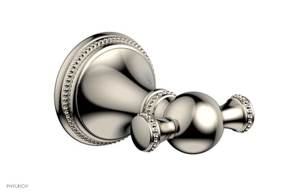 Phylrich BEADED Double Robe Hook 207-77