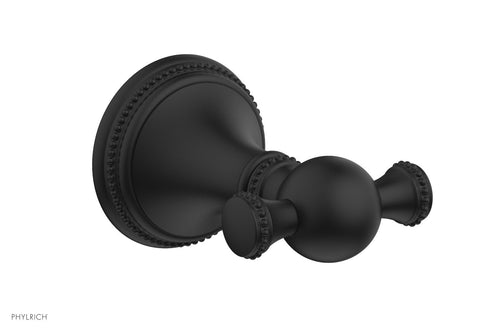 Phylrich BEADED Double Robe Hook 207-77