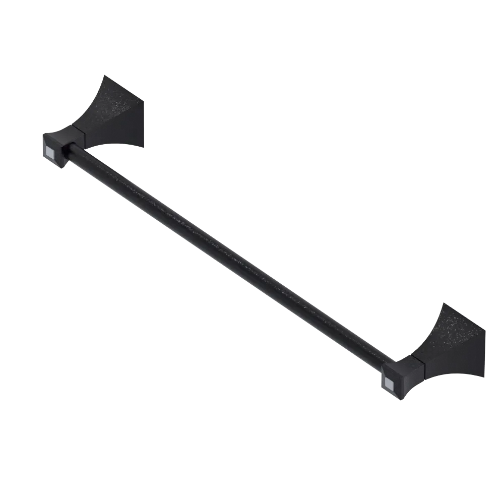 Rubinet Towel Bar 18" Matt Black