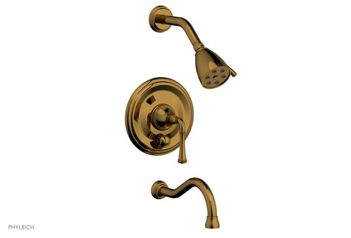 Phylrich COINED Pressure Balance Tub and Shower Set - Lever Handle 208-26