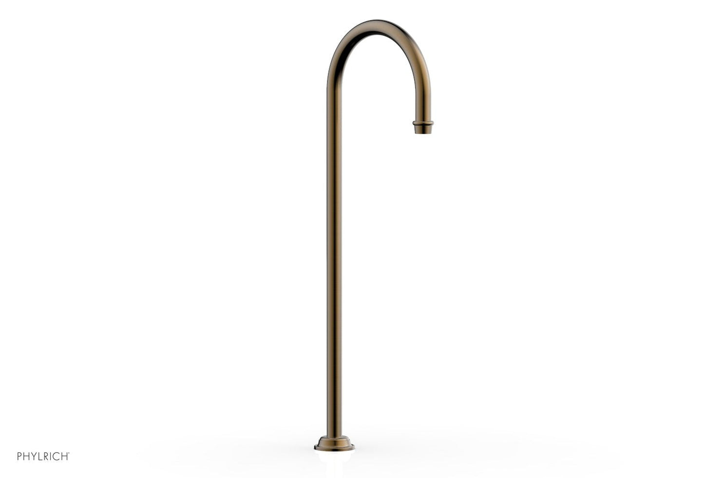 Phylrich COINED Floor Mount Spout 208-44