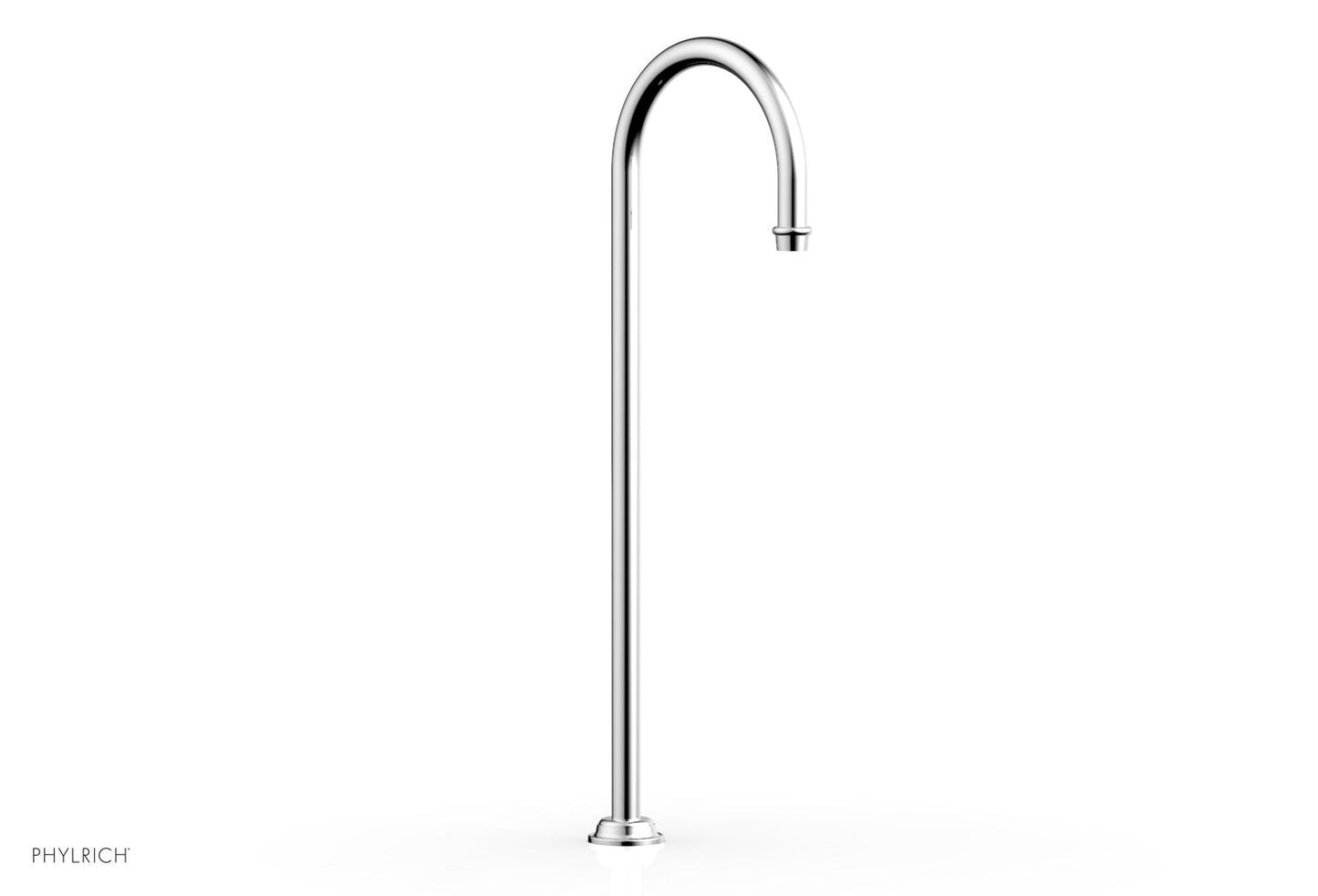 Phylrich COINED Floor Mount Spout 208-44