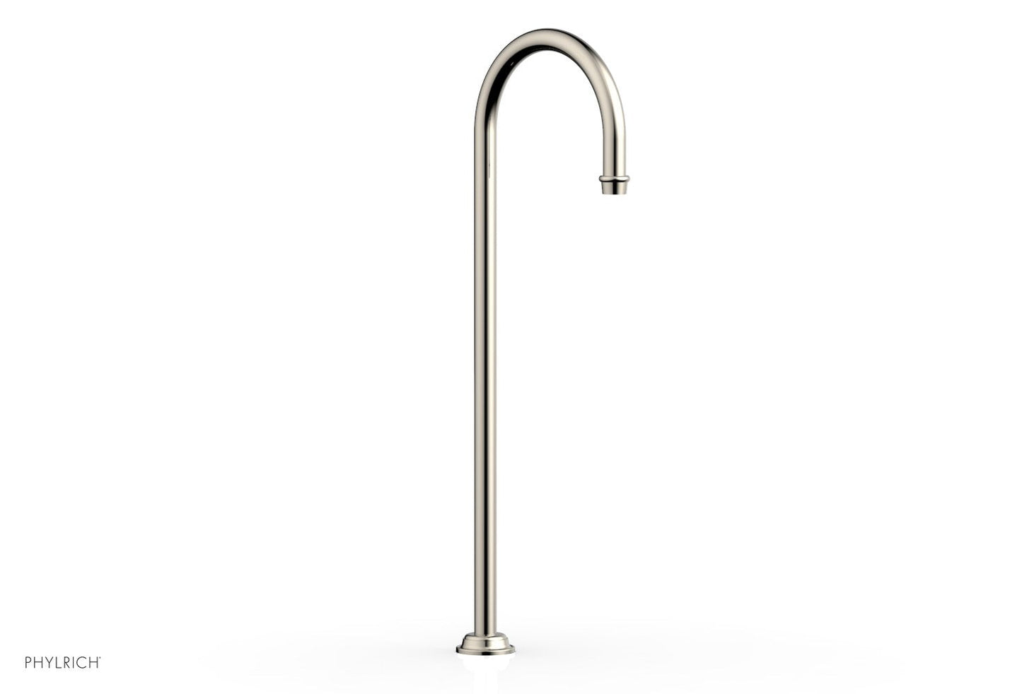 Phylrich COINED Floor Mount Spout 208-44
