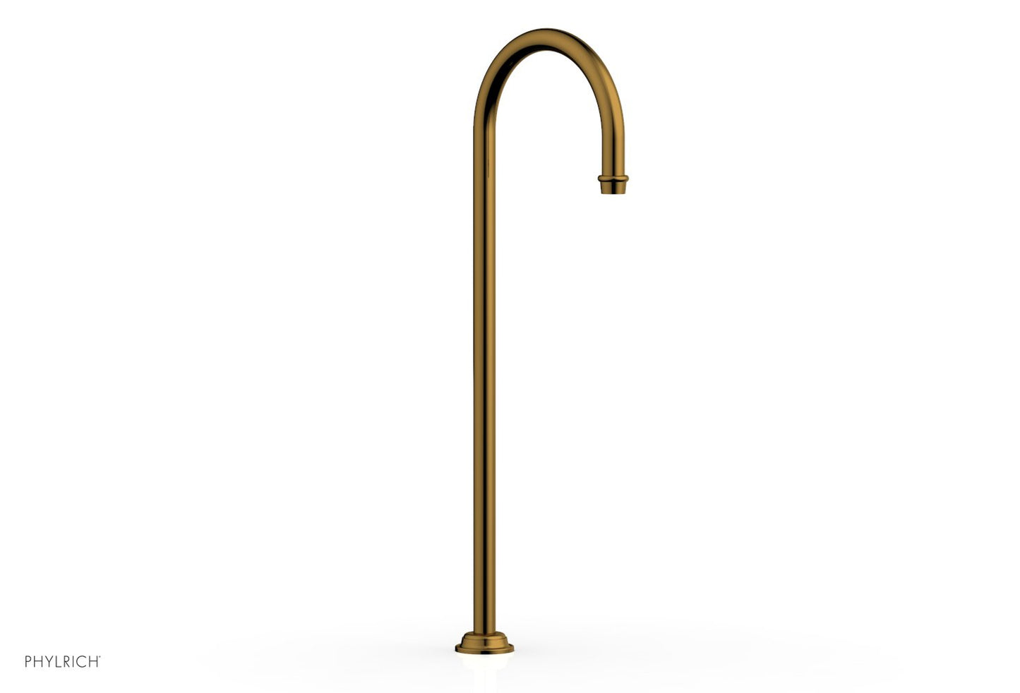 Phylrich COINED Floor Mount Spout 208-44