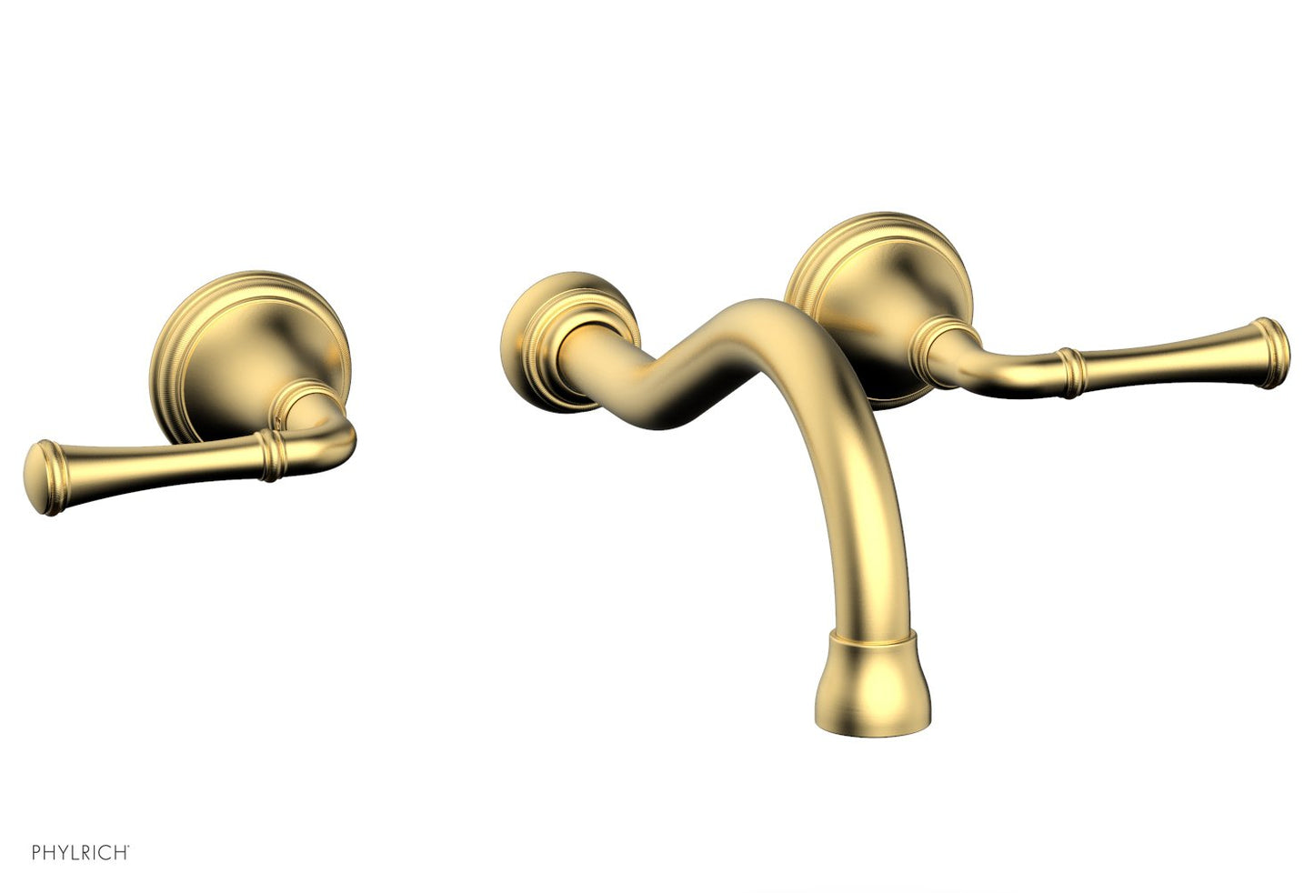 Phylrich COINED Wall Tub Set - Lever Handles 208-56