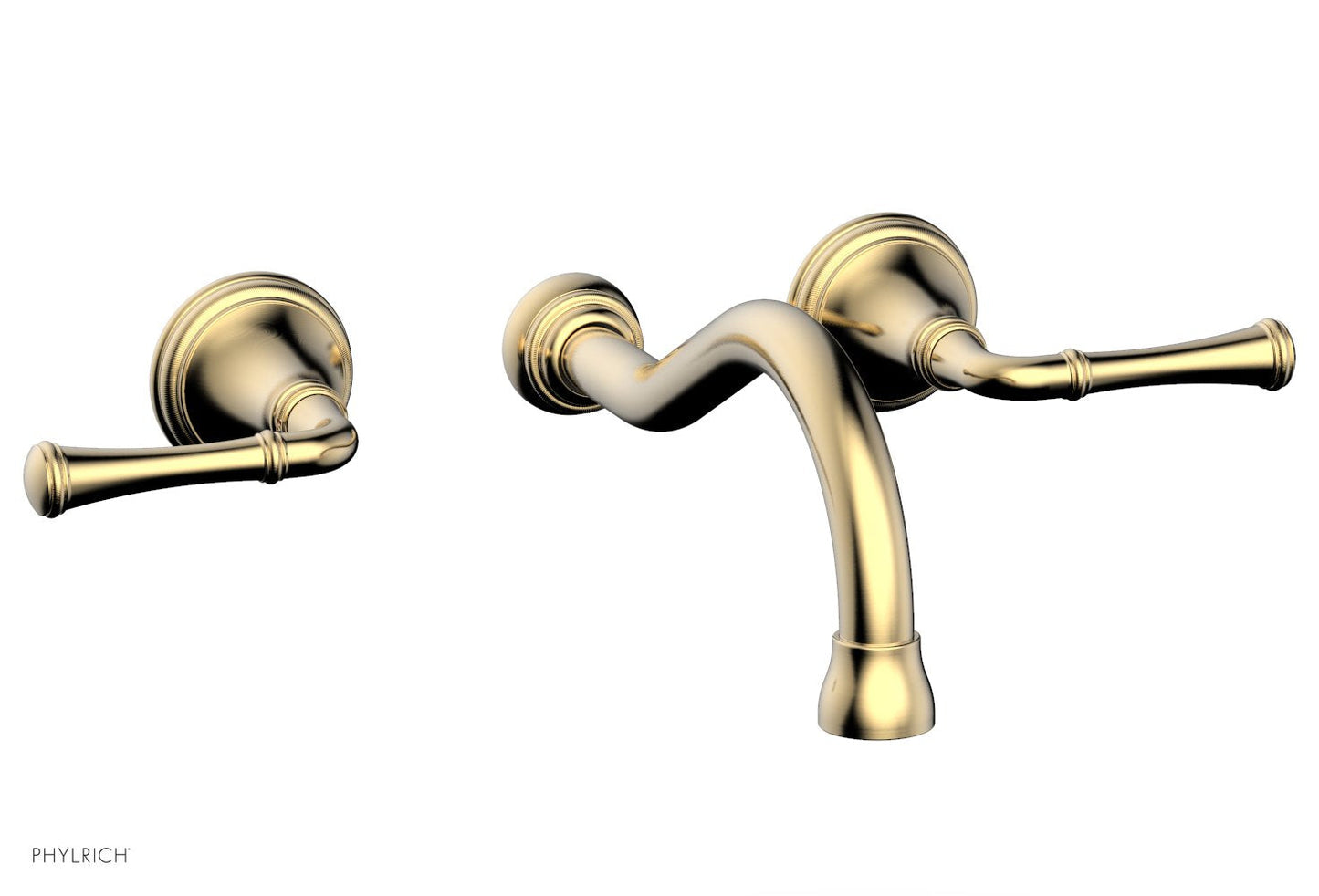 Phylrich COINED Wall Tub Set - Lever Handles 208-56