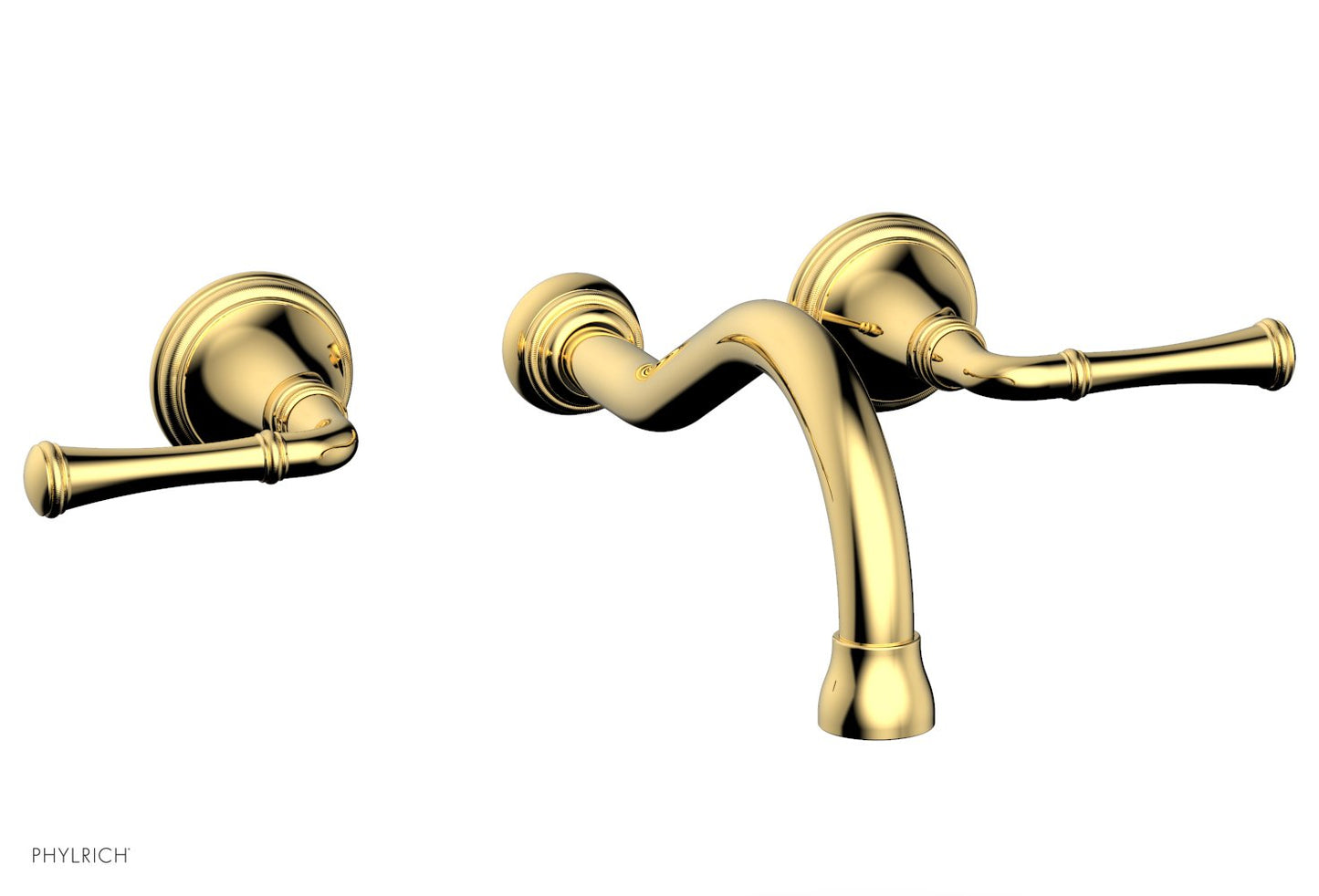 Phylrich COINED Wall Tub Set - Lever Handles 208-56