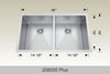 Bosco Standard Plus Series Kitchen Sink 32 x 18