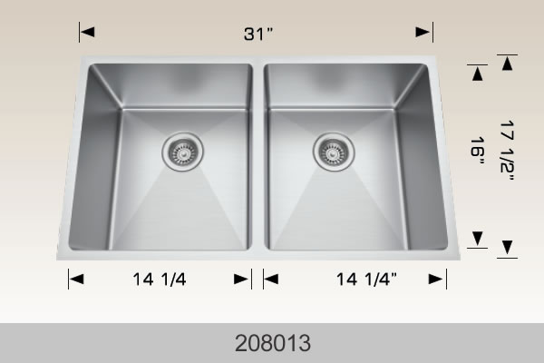 Bosco Builder Series Kitchen Sinks 31 x 17.5
