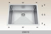 Bosco Builder Series Kitchen Sinks 22 x 18