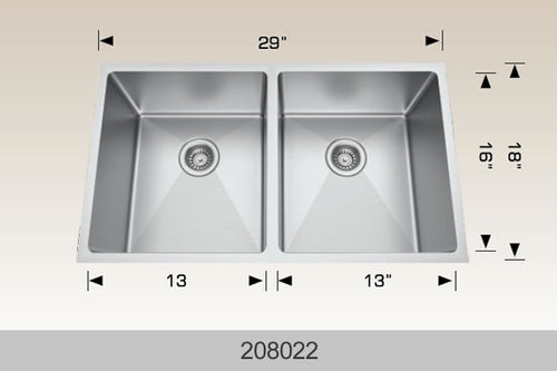 Bosco Builder Series Kitchen Sinks 28 x 18