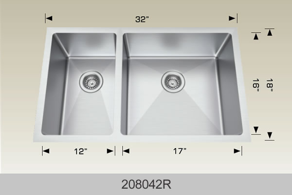 Bosco Builder Series Kitchen Sinks 32 x 18